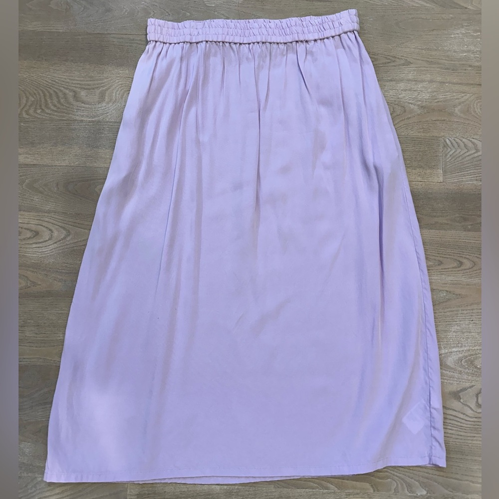 Universal Standard for J Crew elastic waist midi skirt, size Medium